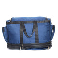 KrishBags Trekking Gear Bag that folds flat for storage, with a reinforced studded base