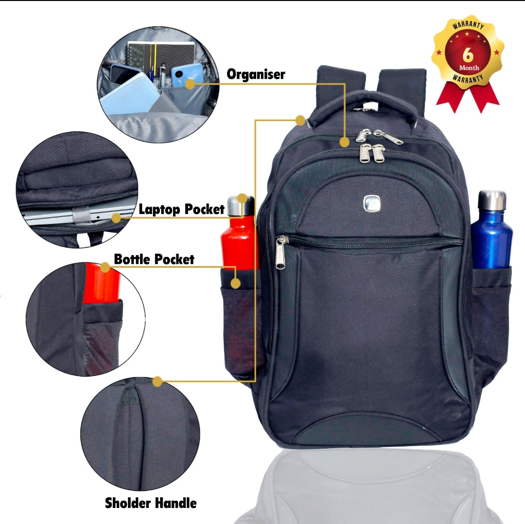 KrishBags - 18 Inch Waterproof Premium Backpack - Laptop Bag for College , Office & Travel