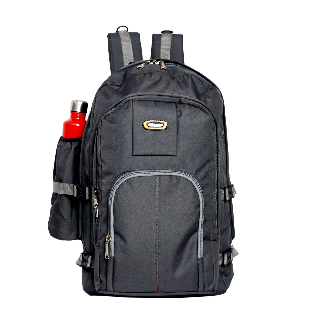 KrishBags Rucksack with a padded hip belt and side compression straps