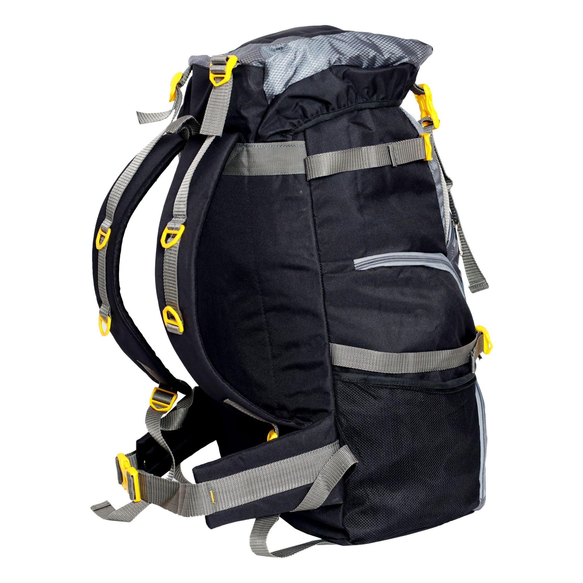 KrishBags Trekking Rucksack with cap top and shoe compartment, photo 4