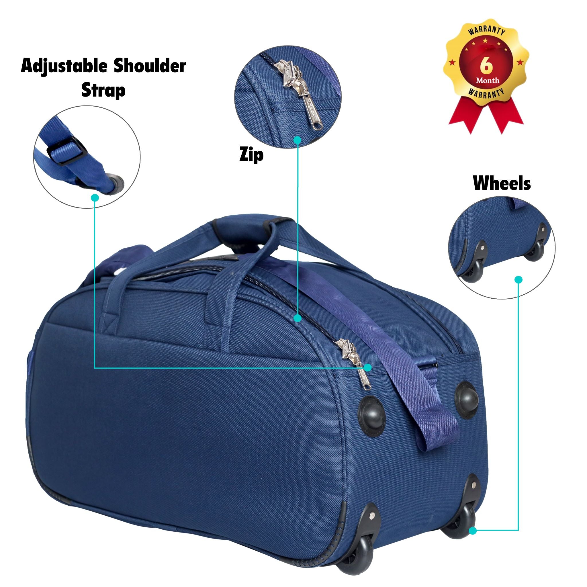 KrishBags Wheeler Duffle, photo 5