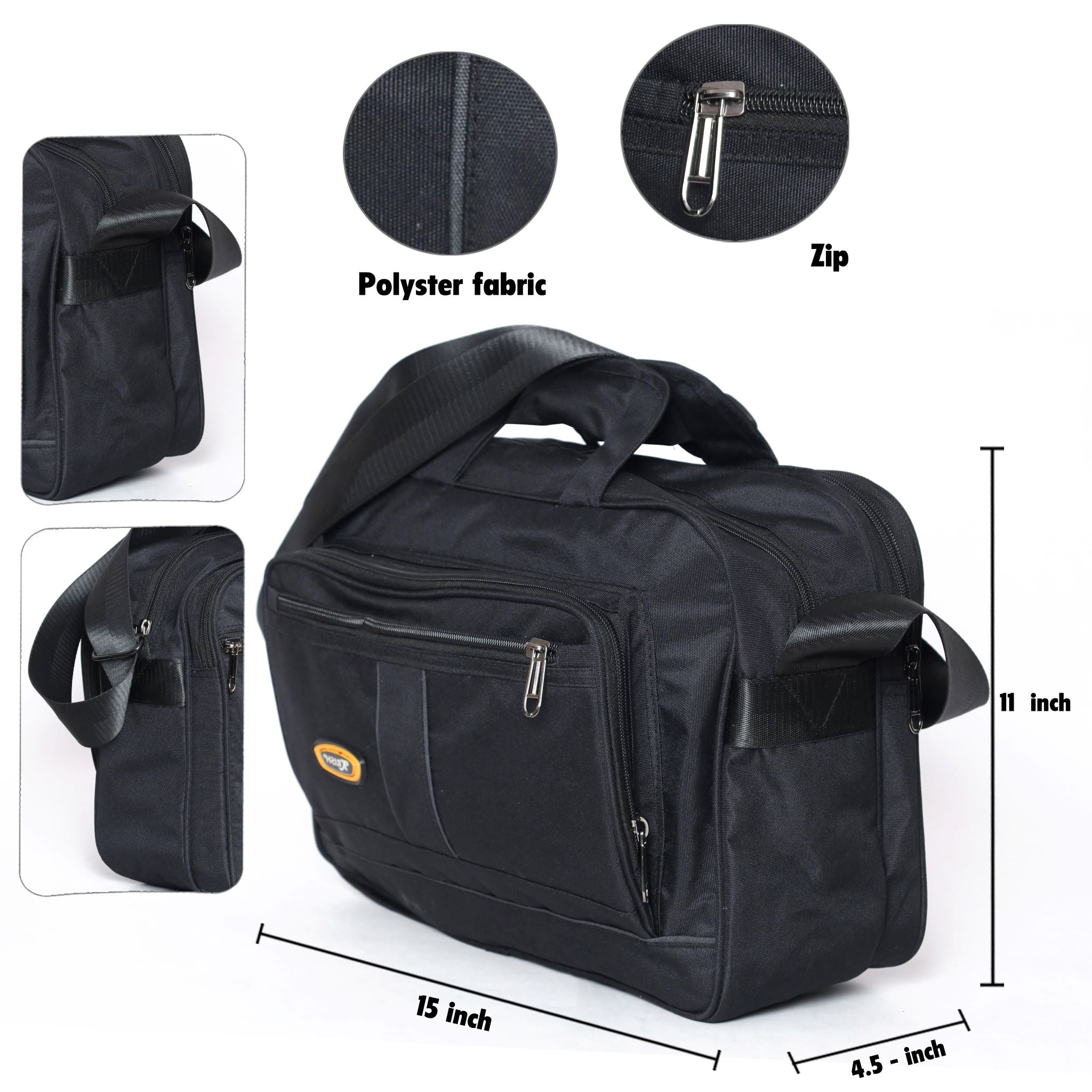 KrishBags Office Bag with padded laptop compartment, photo 6