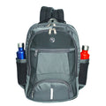 KrishBags Executive Laptop Backpack in textured ballistic weave with a padded laptop sleeve