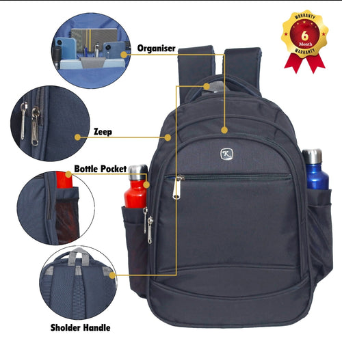 Back Pack designed for students , office & travel