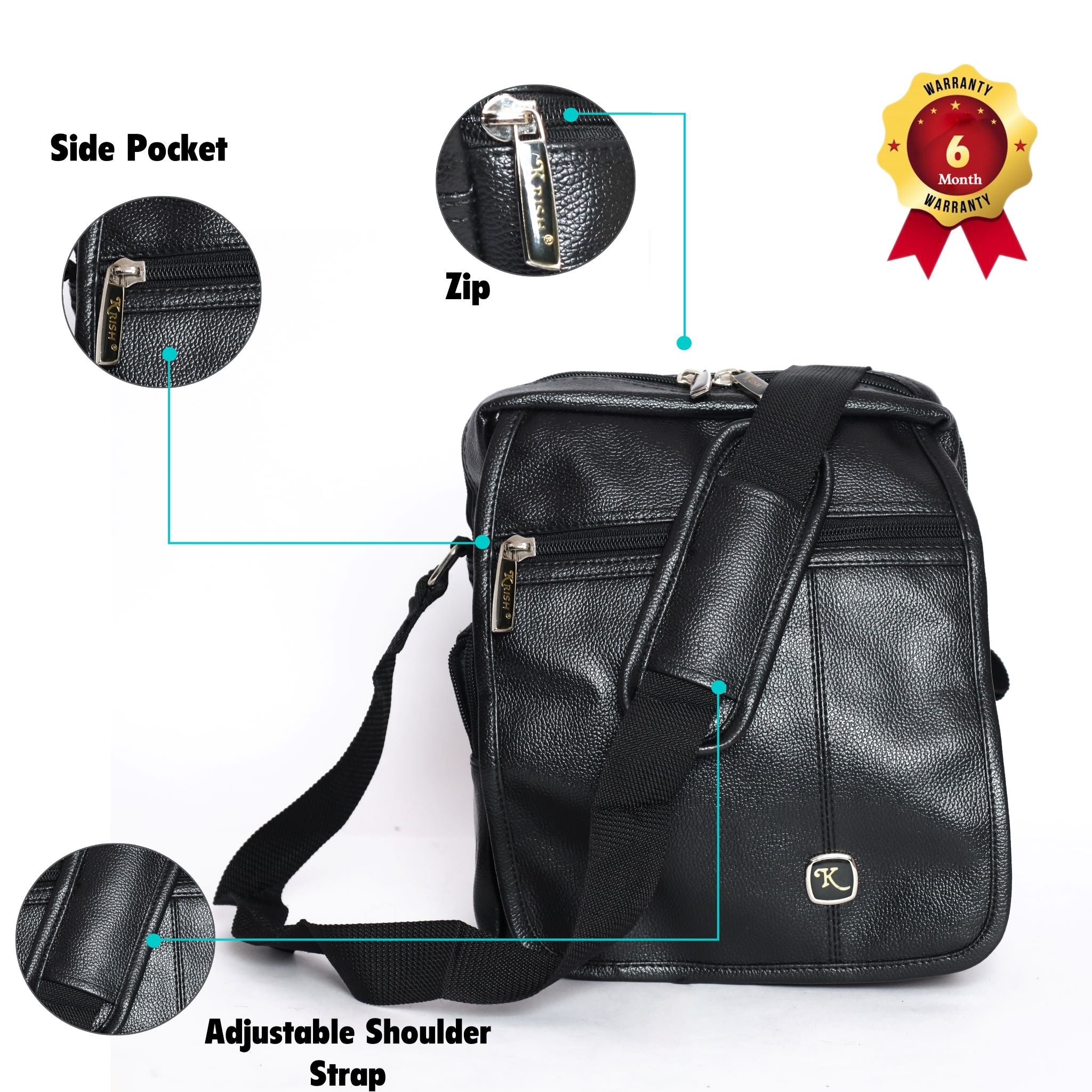 KrishBags cross body Sling Bag, photo 4