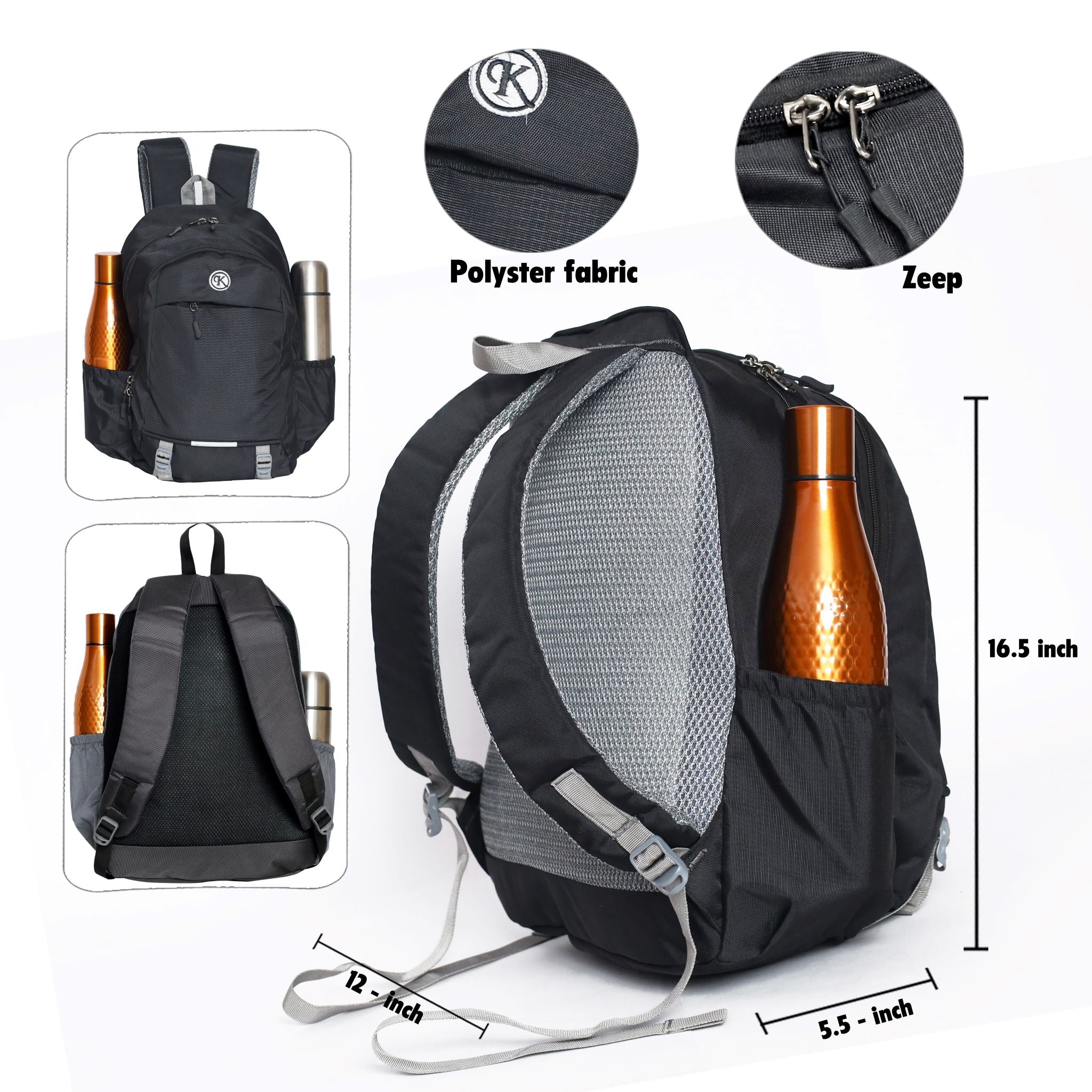KrishBags Compact Backpack, photo 6